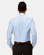 Long Sleeve Business Shirt - The Entrepreneur -  Blue | White