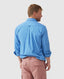 Balmoral Hill Poplin Shirt - Stripe - Ocean Blue