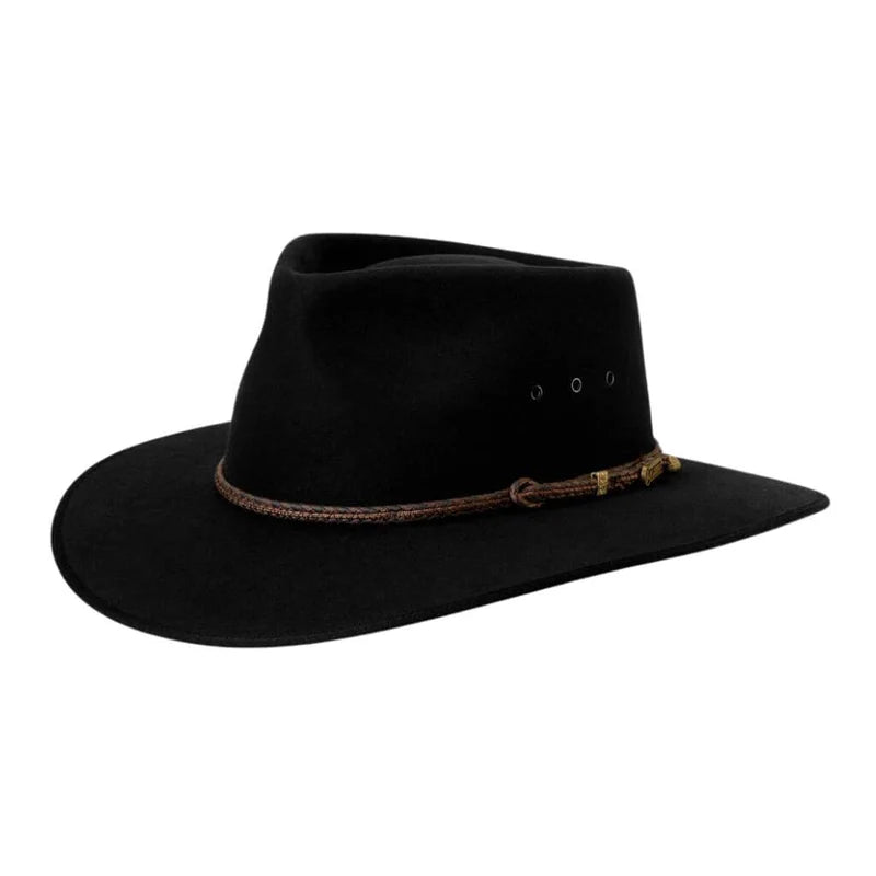 Akubra Cattleman Hat Black Blowes Clothing