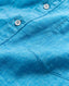 Coromandel Linen Sports Fit Shirt - Cobalt