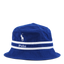 Loft Bucket Hat - Royal Blue with White Stripes