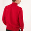 Quarter Zip Wool Sweater - Red