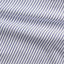 Oxford Shirt - Stripe - White & Royal Blue
