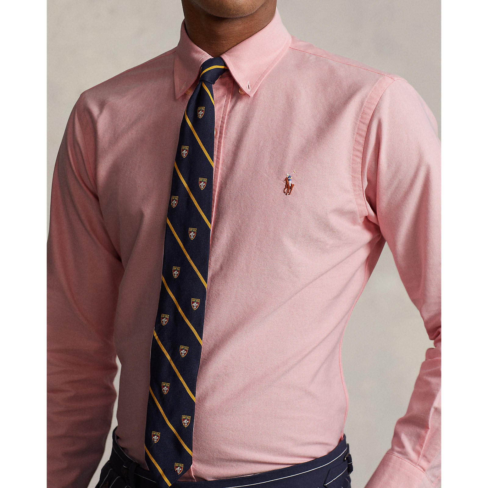 Ralph lauren oxford shirt pink hotsell