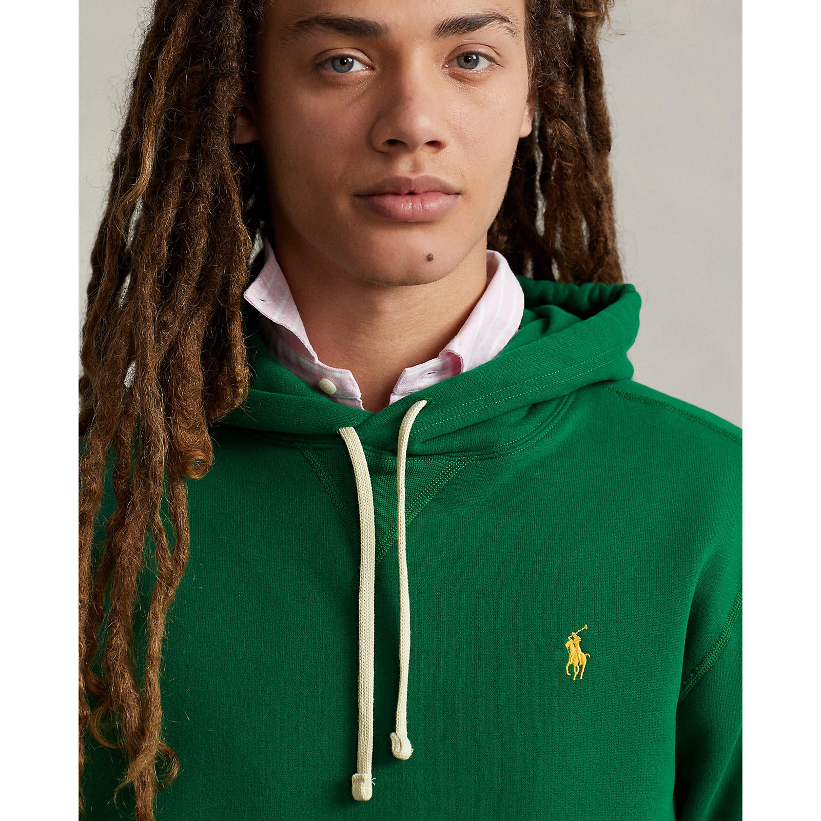 Lime green polo hoodie best sale