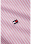 1985 Slim Line Knit Striped Shirt - Classic Pink & White
