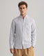 Stripe Linen Shirt - White & Blue | Persian Blue & White