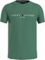 Tommy Logo Tee - Central Green