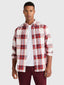 Cotton Check Shirt - Regatta Red/Multi