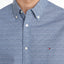 Tommy Hilfiger - Retro print shirt - cloudy blue, navy & white