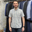 Tommy Hilfiger Midscale Check Shirt - Short sleeve - Blue Dock
