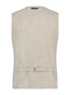 A Fish Named Fred - Waistcoat - Linen Look - Natural