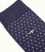 R.M.Williams -  Nelson Cotton Sock - Navy/Grey