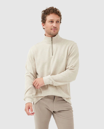 Rodd & Gunn - Alton Ave Sweater, Jumper, Pullover - Camel, Tan