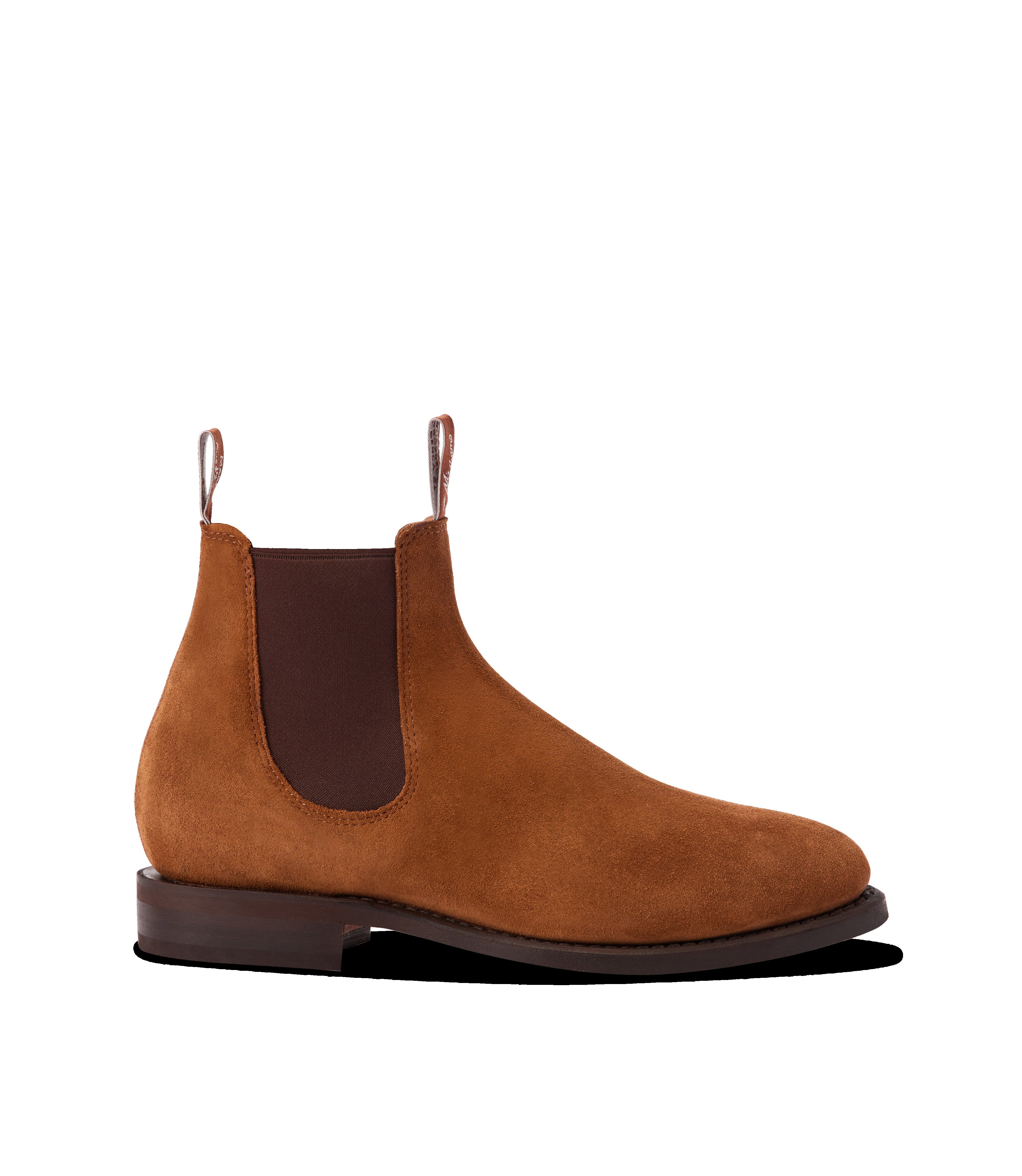 Moriarty Boot - Suede - Cognac – Blowes Clothing