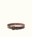 R.M.Williams - Drover Belt - Bronze Hardware - Light Chocolate