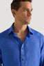 M.J. Bale - Bradfield Linen Shirt - Sardinia Blue