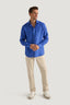 M.J. Bale - Bradfield Linen Shirt - Sardinia Blue