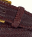 R.M.Williams - Slim Plaited Buckle Belt Kangaroo Leather - Brown