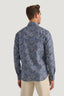 M.J. Bale - Calesta Printed Shirt - Vintage Denim White