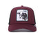 Goorin Bros - Animal Trucker Cap - Cash Cow - Wine/Burgundy