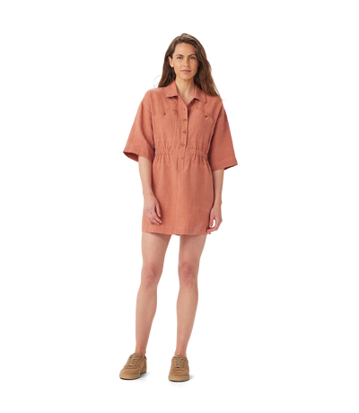 R.M.Williams - Explorer Linen Dress - Copper