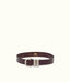 R.M.Williams - Drover Belt - Brushed Nickel Buckle - Chestnut