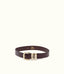 R.M.Williams - Drover Belt - High Polish Brass Hardware - Chestnut