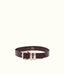 R.M.Williams - Drover Belt - Polished Nickel Buckle - Chestnut