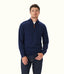 R.M.Williams - Ernest Quarter Zip Jumper - Merino Wool - Navy