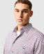 Rodd & Gunn - Gebbies Valley Linen Shirt - Check - Cherry, Navy & White