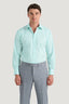 M.J. Bale - Hemming Shirt - Stripe - Aqua