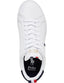 Polo Ralph Lauren - Heritage Court II Sneakers - White with Red, White, Navy Stripe, Blue Polo Pony