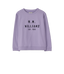 R.M.Williams Stencil Crewneck Sweatshirt - Lavender