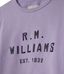 R.M.Williams Stencil Crewneck Sweatshirt - Lavender