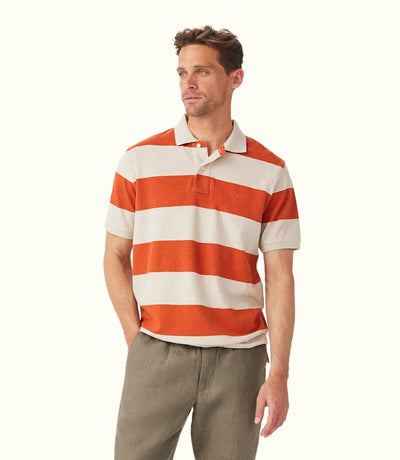 R.M.Williams - Rod Polo - Stripe - Red & White