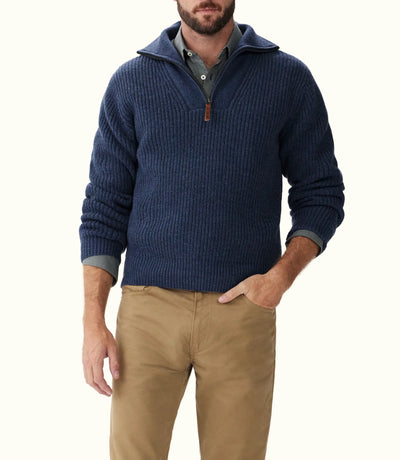 R.M.Williams - Kapunda Sweater - Dark Indigo