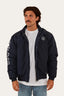 Ringers Western - Kidman Padded Jacket - Navy & White