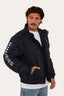 Ringers Western - Kidman Padded Jacket - Navy & White