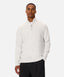 Industrie - The Lakewood Zip Neck Jumper - Snow Marle