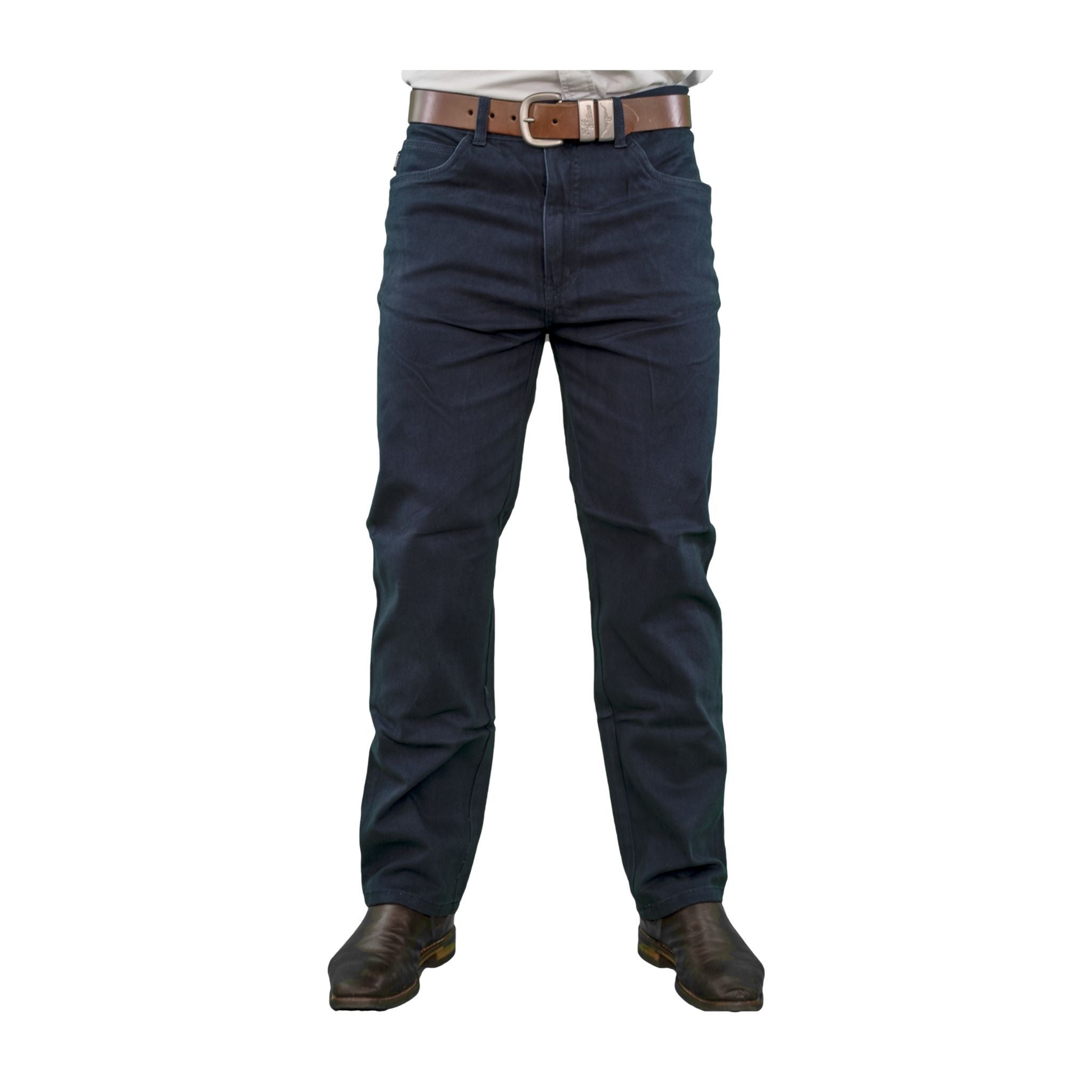 Lasso Heavy Duty Work Moleskins Navy Blowes Clothing