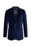 M.J. Bale - Lennon Velvet Jacket - Navy