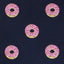 OTAA - Bow Tie - Donuts - Navy with Pink