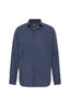 M.J. Bale - Mackney Polka Dot Shirt - Navy with White