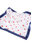 M.J. Bale - Mercury Pocket Square - Navy White Red