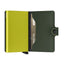 Secrid Miniwallet - Matte - Green & Lime