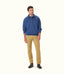 R.M.Williams - Mulyungarie Quarter Zip - Sweatshirt - Blue Marle