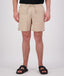 Swanndri - Neville Linen Short -Taupe