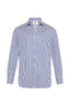 M.J. Bale - Noble Shirt - Stripe - Navy & White