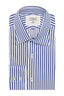 M.J. Bale - Noble Shirt - Stripe - Navy & White